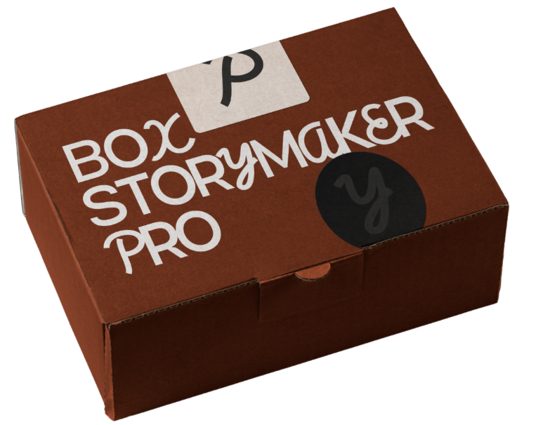 Box Storymaker Pro — caixa com kit completo para storymakers